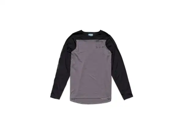 Troy Lee Designs Skyline Chill męska koszulka długi rękaw Charcoal rozmiar M