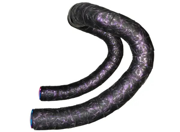 Supacaz Super Sticky Kush Splat owijki Oil Slick/Oil Slick zaślepki