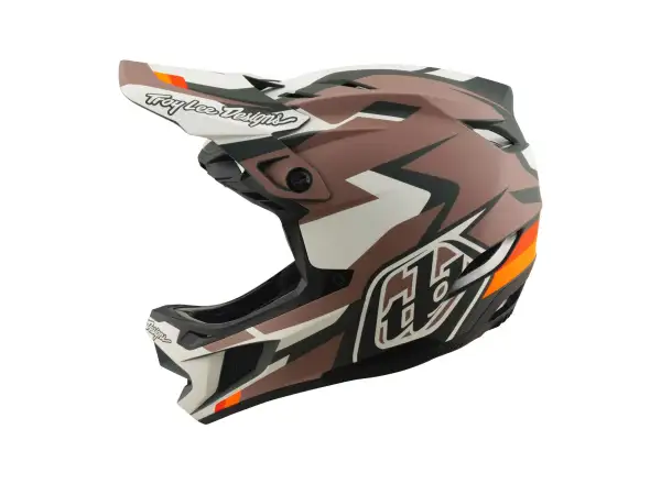 Troy Lee Designs D4 Polyacrylite MIPS kask Roamer Clay