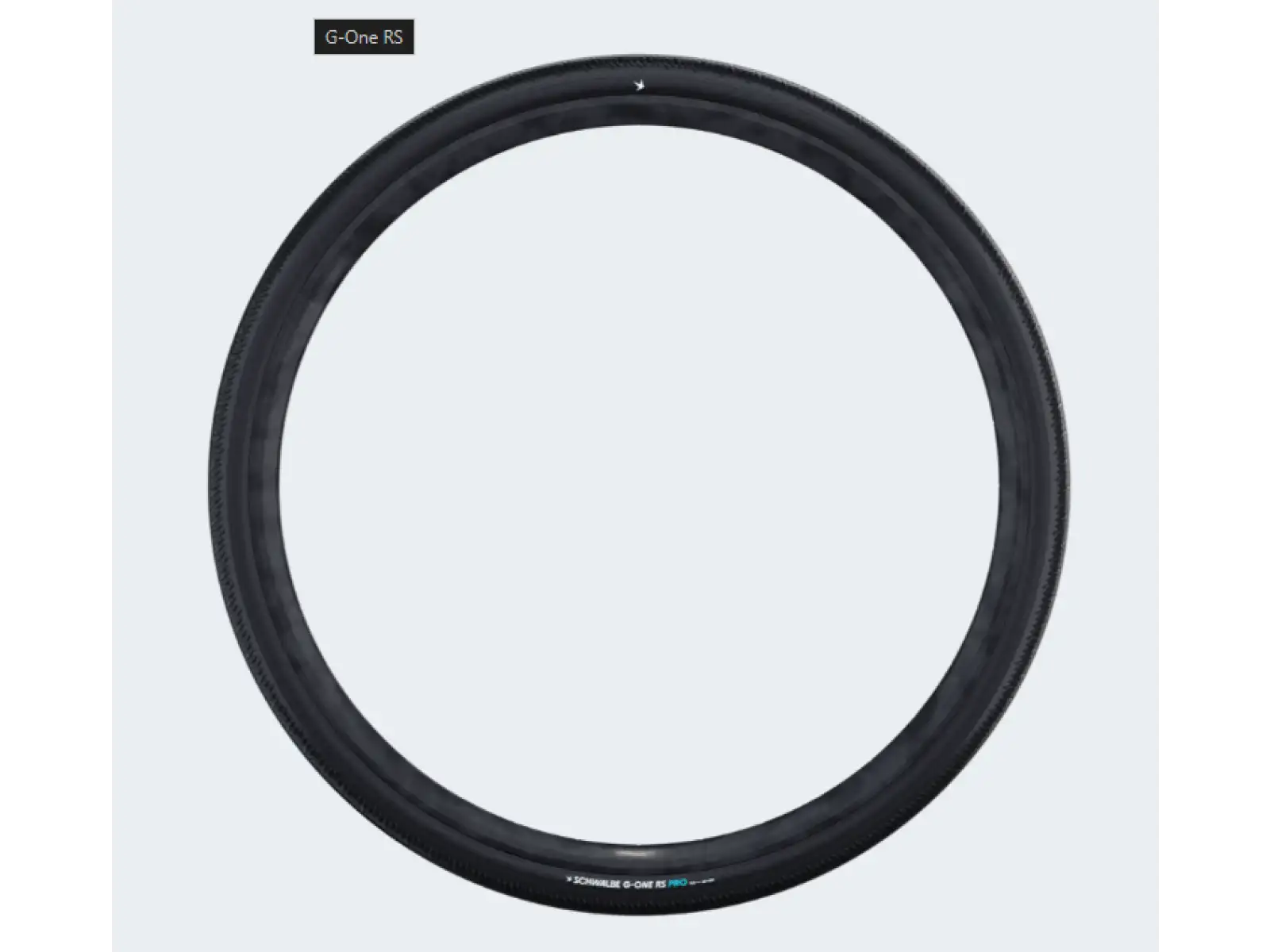 Schwalbe G-ONE RS PRO V-Guard 55-622 TLR, E-25, Addix Race gravel opona kevlar czarna