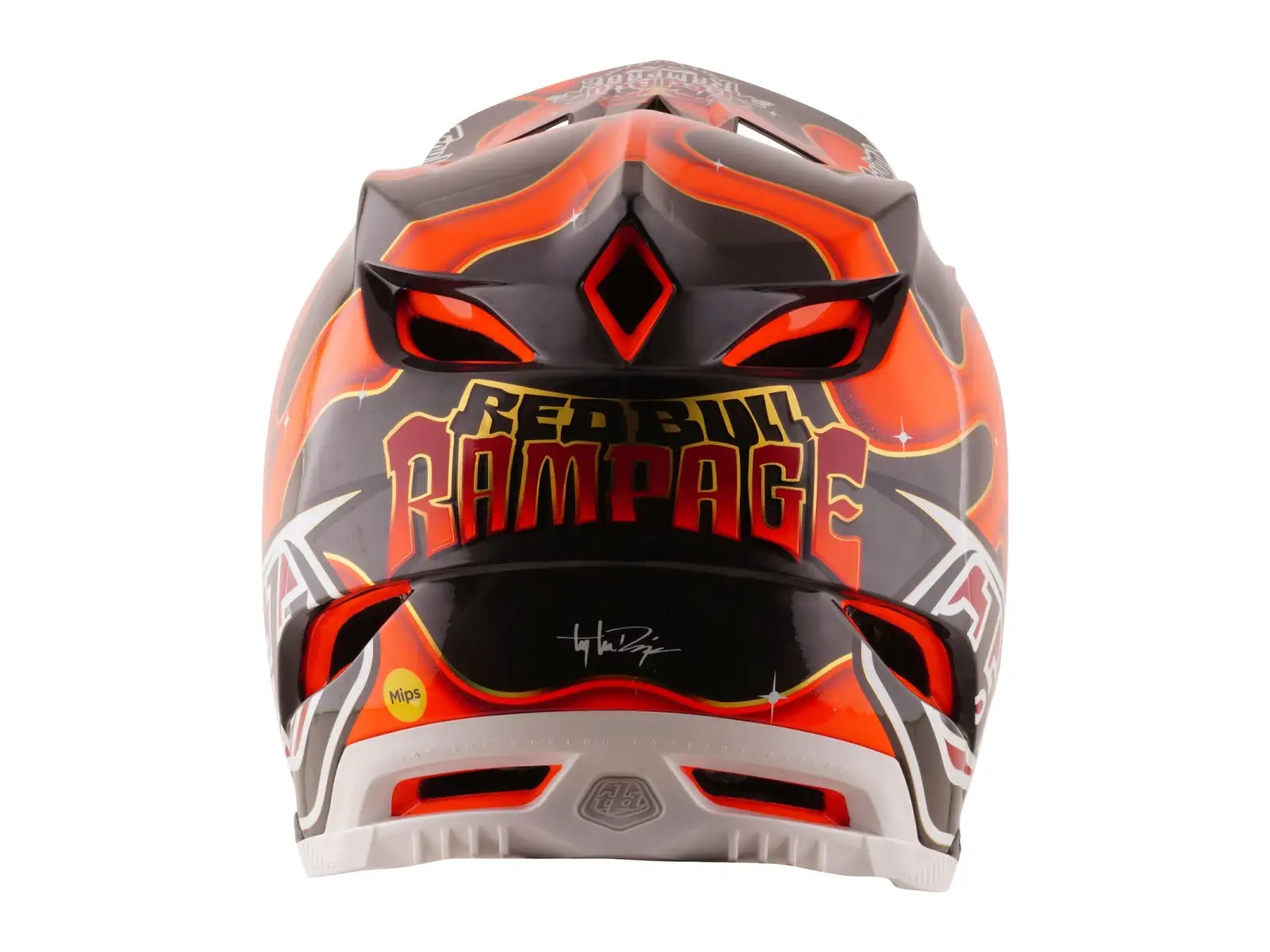 Troy Lee Designs D4 Carbon Red Bull Rampage kask Dreamland Black