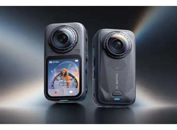 Insta360 X6 kamera sportowa Standard Bundle Black