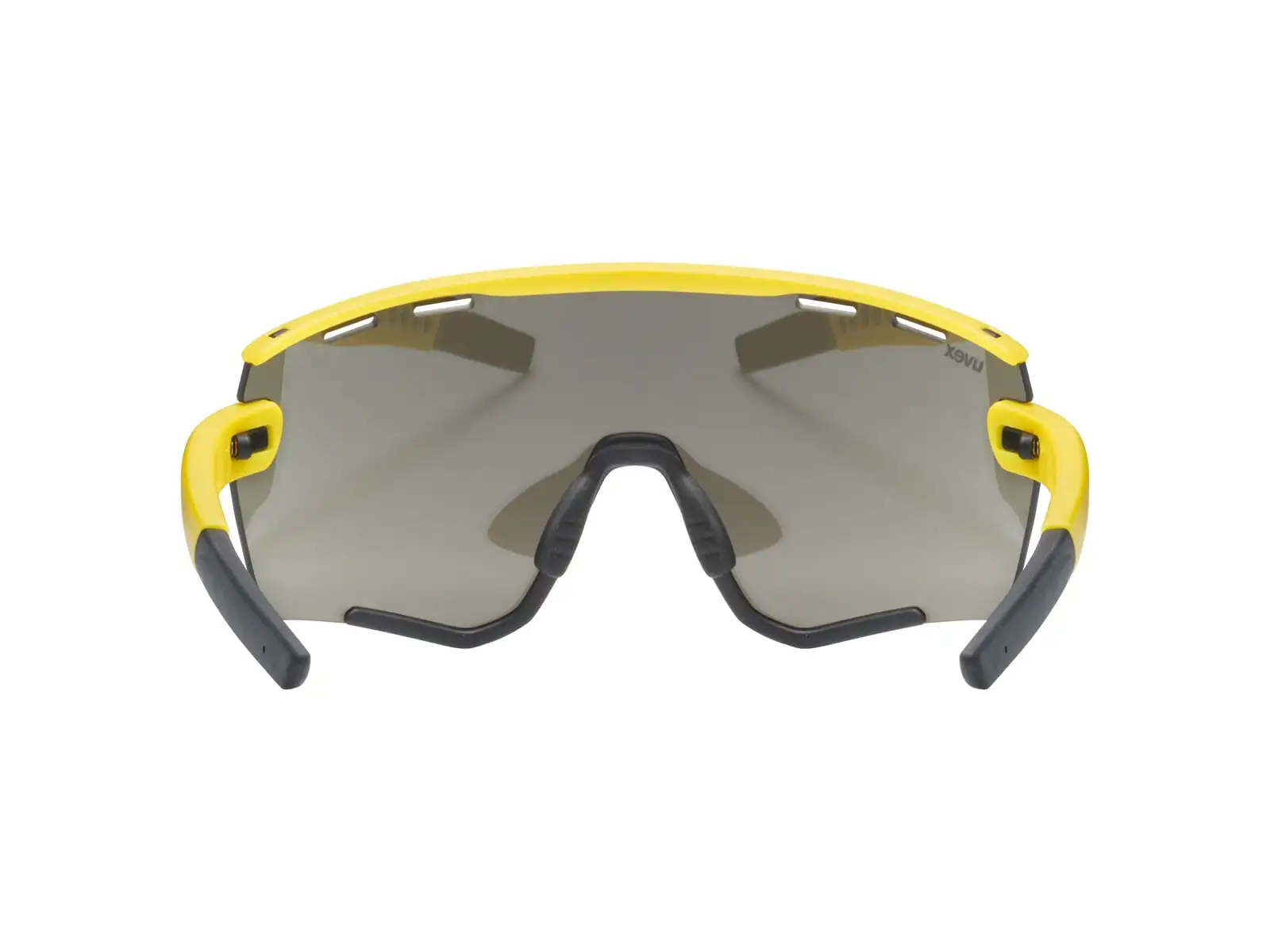 Uvex Sportstyle 236 okulary rowerowe Set Sunbee Black Mat/Mirror Silver+Clear