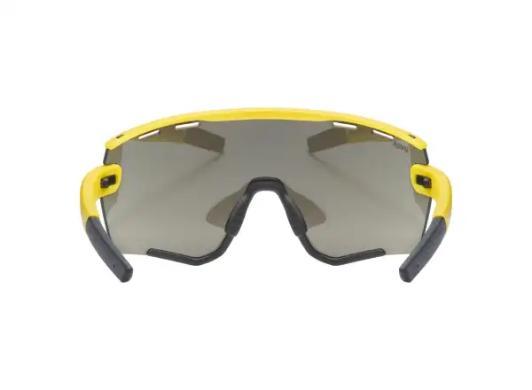 Uvex Sportstyle 236 okulary rowerowe Set Sunbee Black Mat/Mirror Silver+Clear