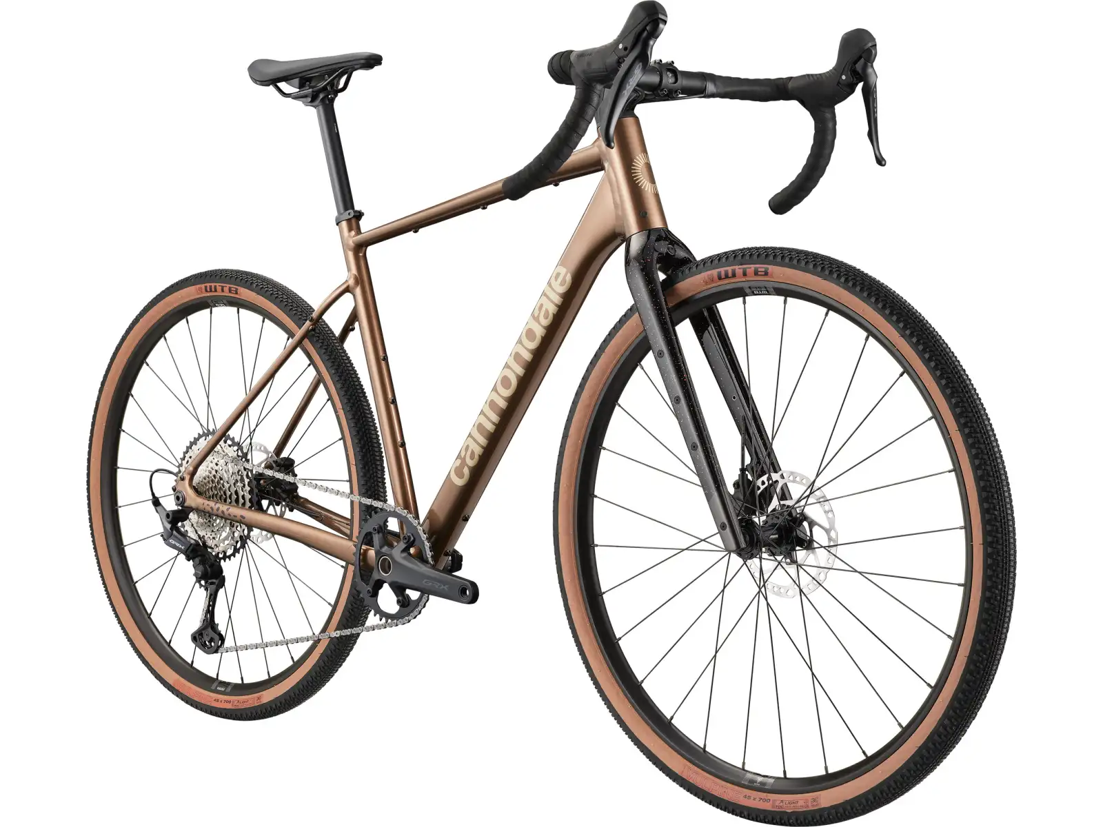 Cannondale Topstone CAAD 1 GRX 1X rower gravel Platinum Bronze