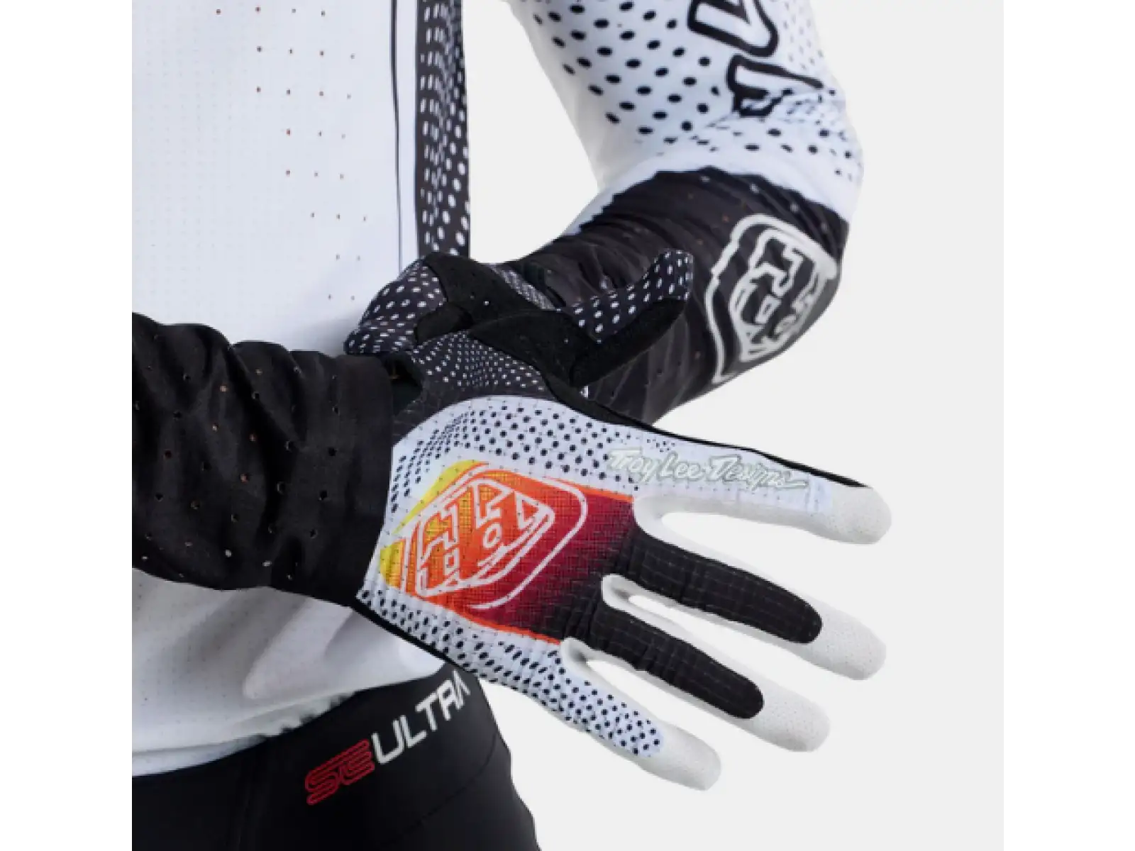 Troy Lee Designs Air Optic rękawice White/Black