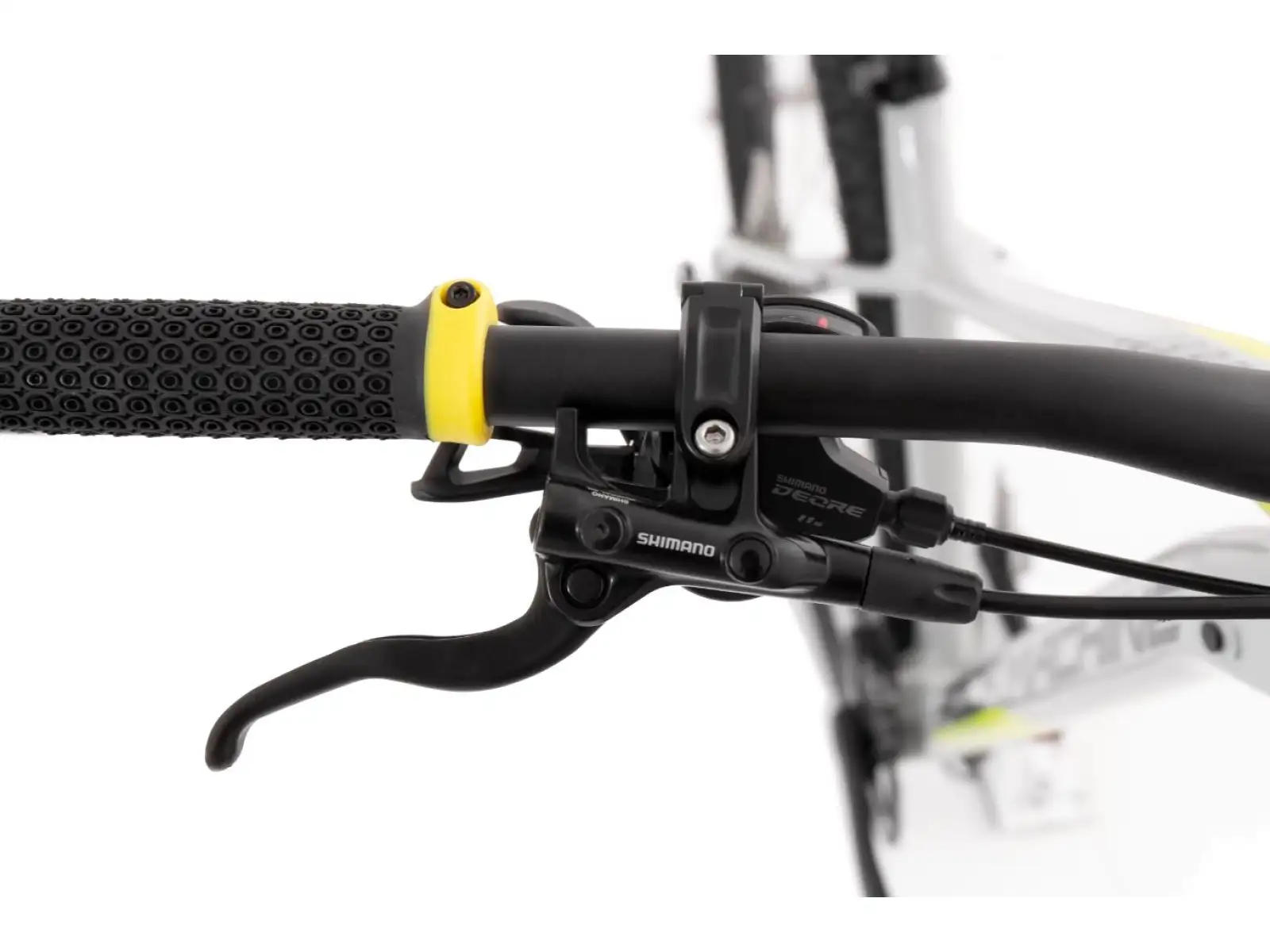 Rock Machine Torrent 60-29 gloss light grey/dark grey/yellow rower górski