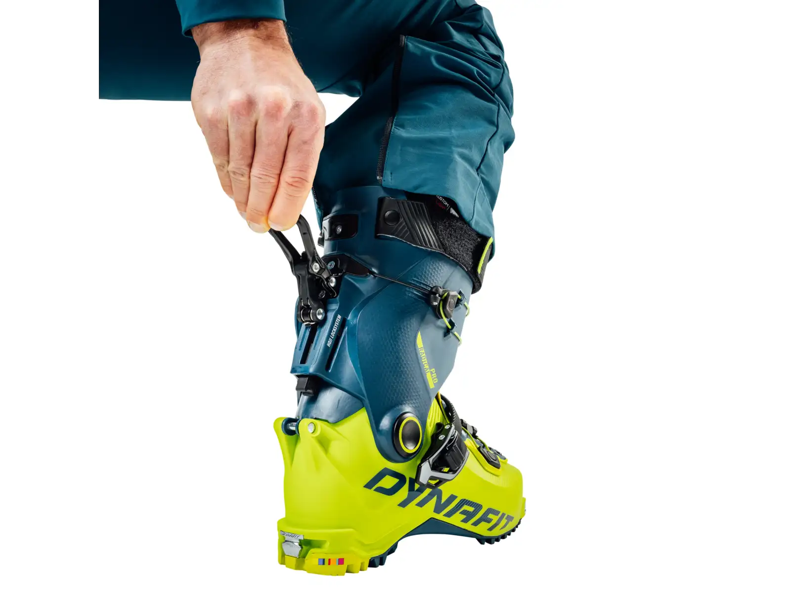 Dynafit Radical Pro męskie buty skiturowe Petrol/Lime Punch