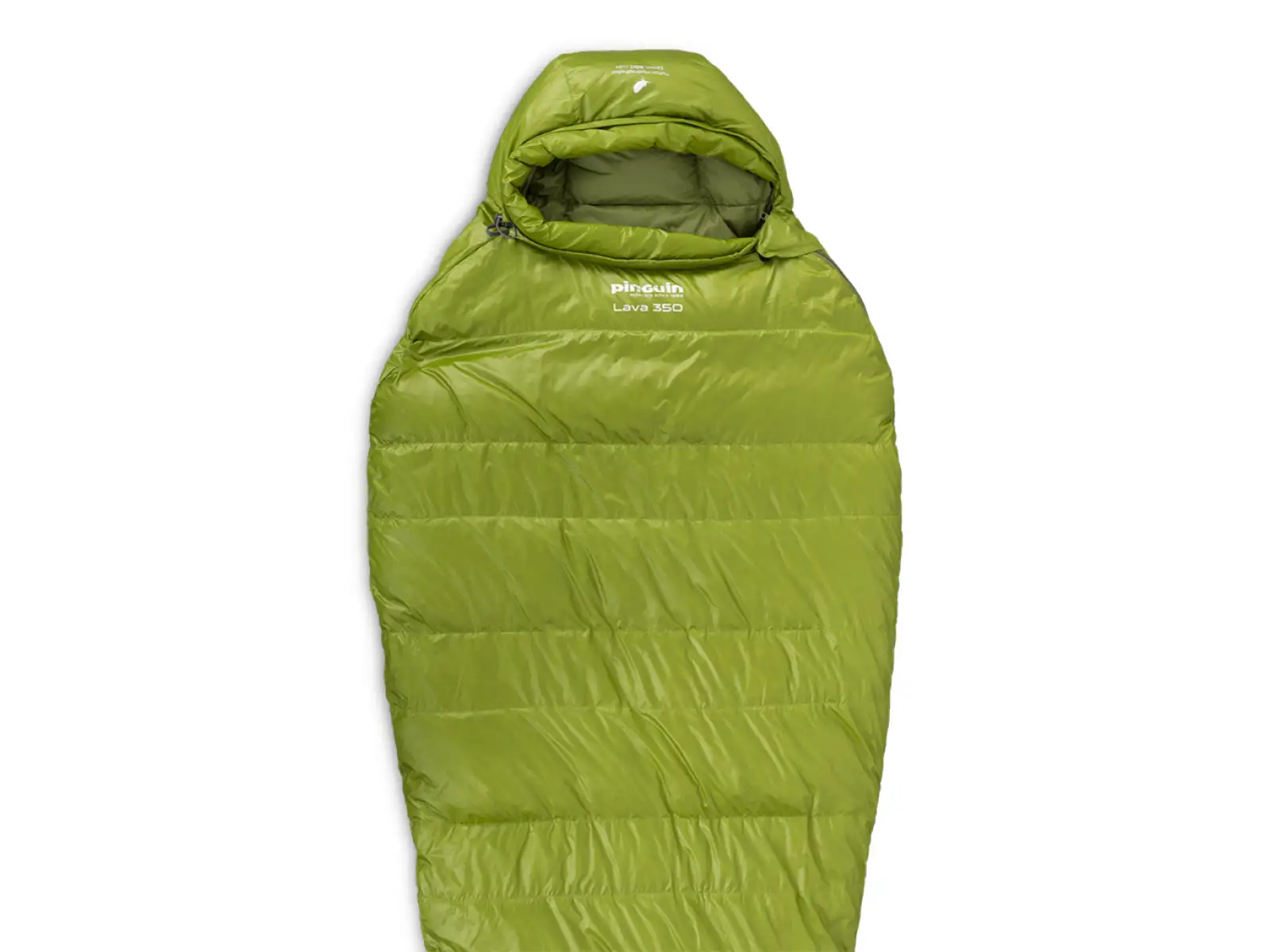 Pinguin Lava 350 śpiwór 195 cm zielona
