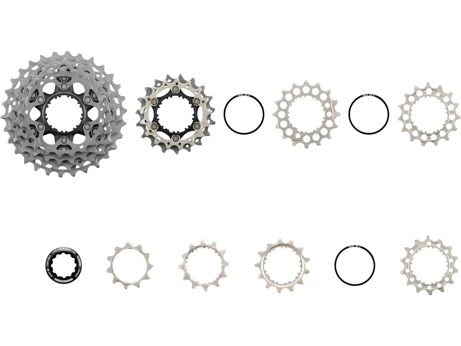 Shimano Dura-Ace CS-R9200-12 kaseta szosowa 12 rz. 11-30 zębów - Bez opakowania