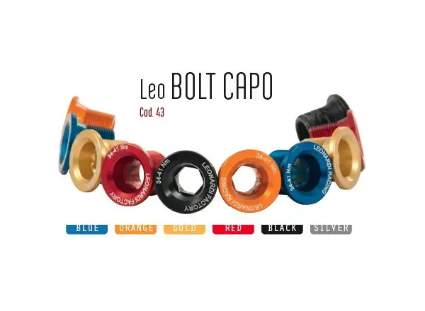 Leonardi Factory Bolt Capo śruby korby złota