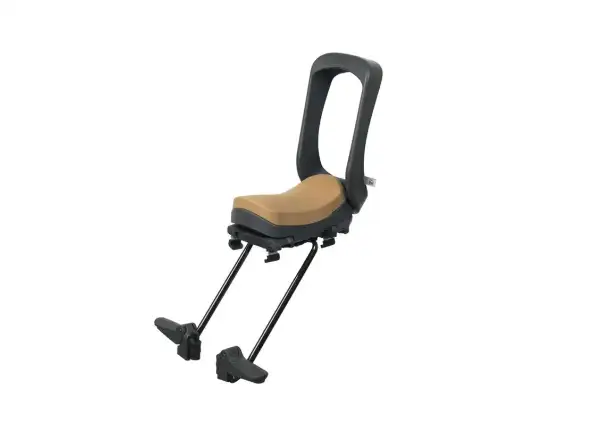 Urban Iki Junior tylne siedzisko z adapterem na bagażnik Bincho Black/Kurumi Brown