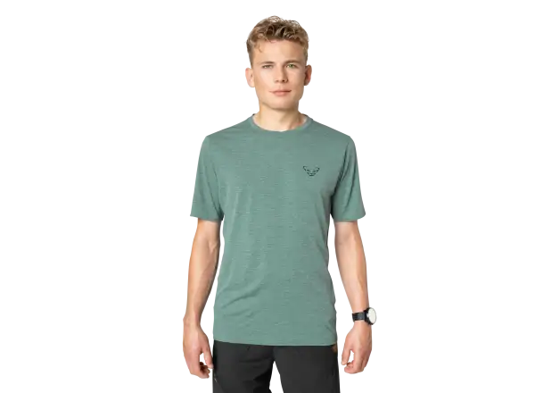 Dynafit Trail męska koszulka do biegania z krótkim rękawem Atlantic