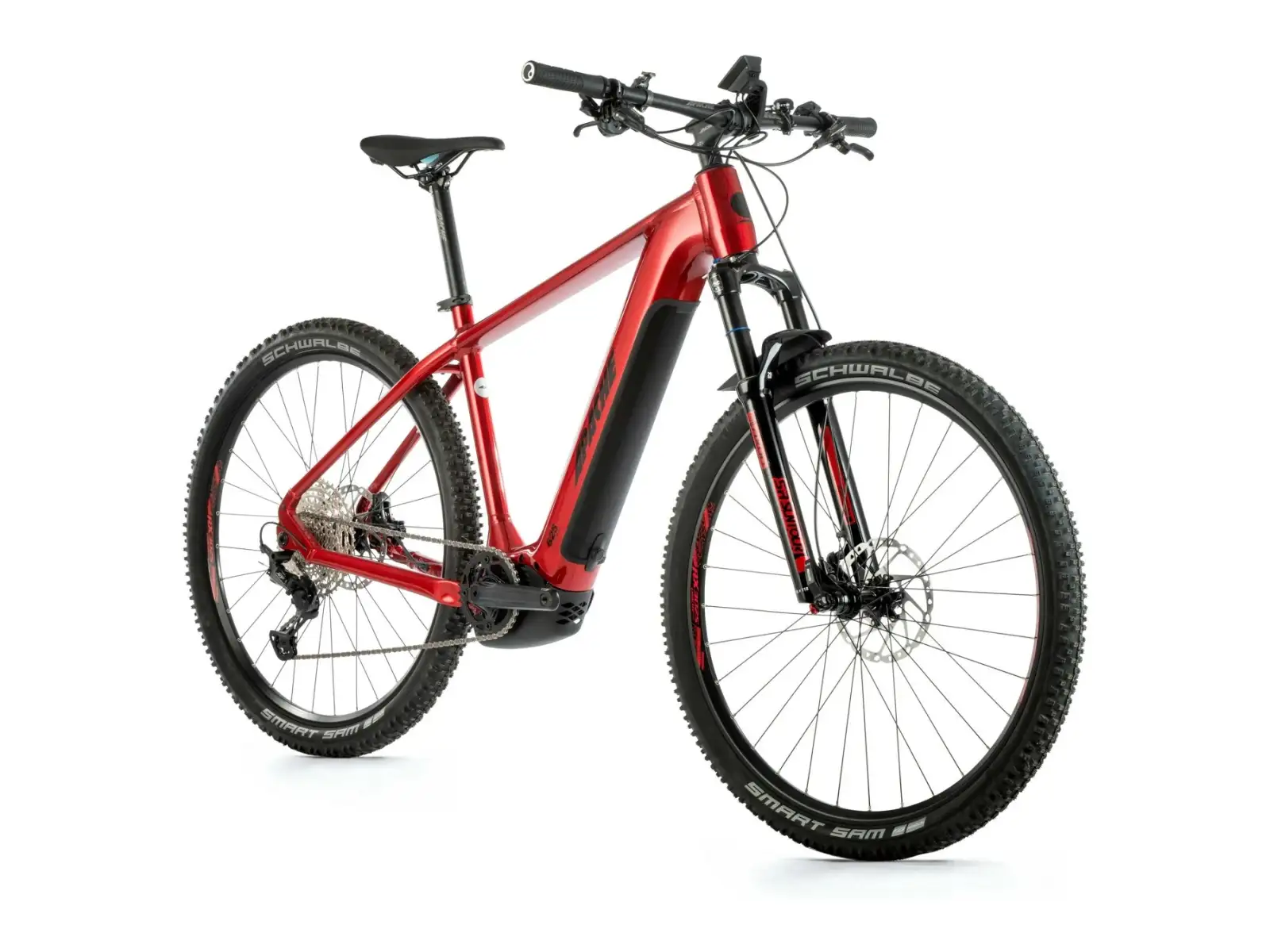 Apache Hupahu 3 Bosch 875 Wh górski rower elektryczny czerwona