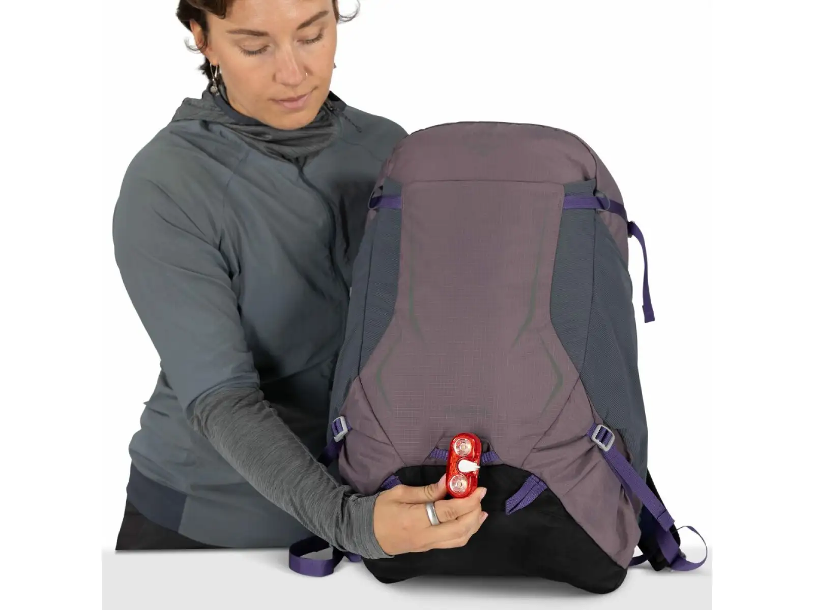 Osprey plecak Hikelite 28 l Graphite purple