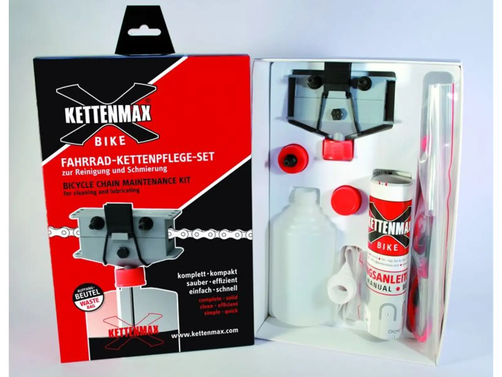 Kettenmax Bike urządzenie do konserwacji łańcucha