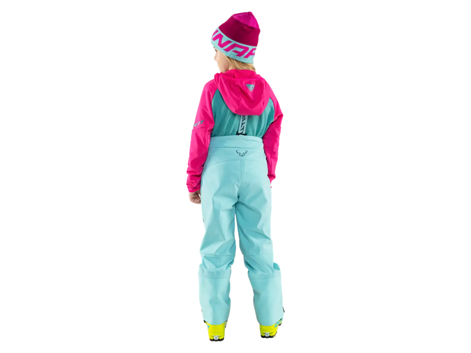 Dynafit Youngstar 3L dziecięce spodnie z szelkami Marine Blue