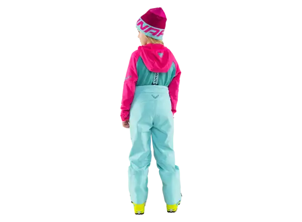 Dynafit Youngstar 3L dziecięce spodnie z szelkami Marine Blue