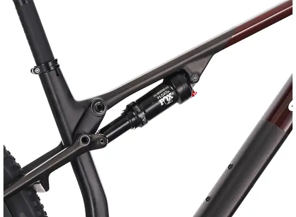 Superior XF 9.6 Team rower z pełnym zawieszeniem Red Carbon/Matte Carbon