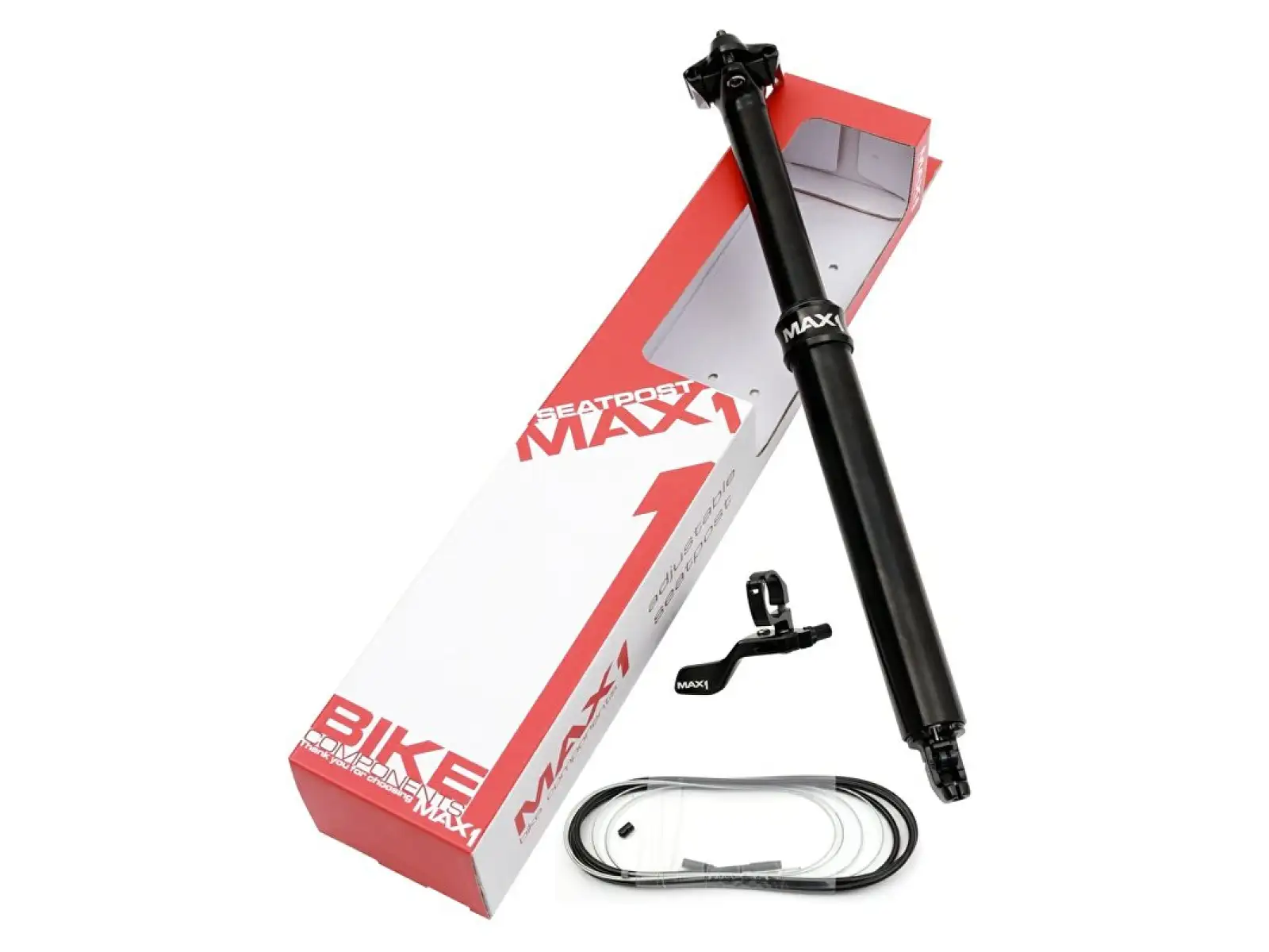 MAX1 teleskopowa sztyca 30,9/410 mm czarna
