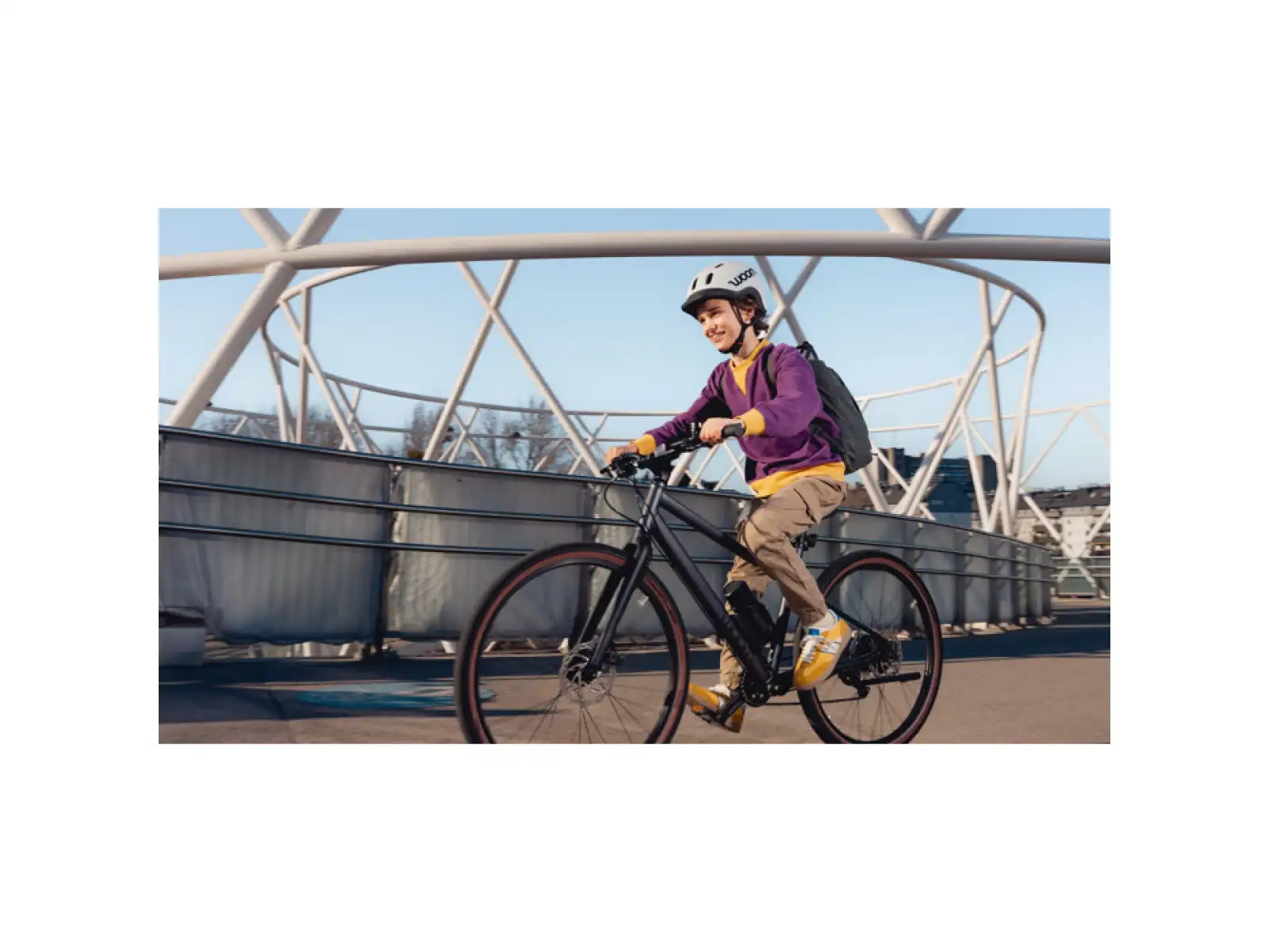 Woom Explore e 6 dziecięcy rower elektryczny Graphite Grey