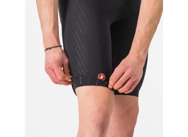 Castelli Free Aero Race męskie spodenki z wkładką i szelkami Black