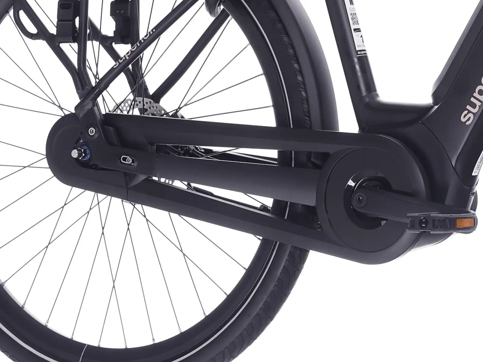 Superior eWAY 5.9 miejski rower elektryczny Matte Black