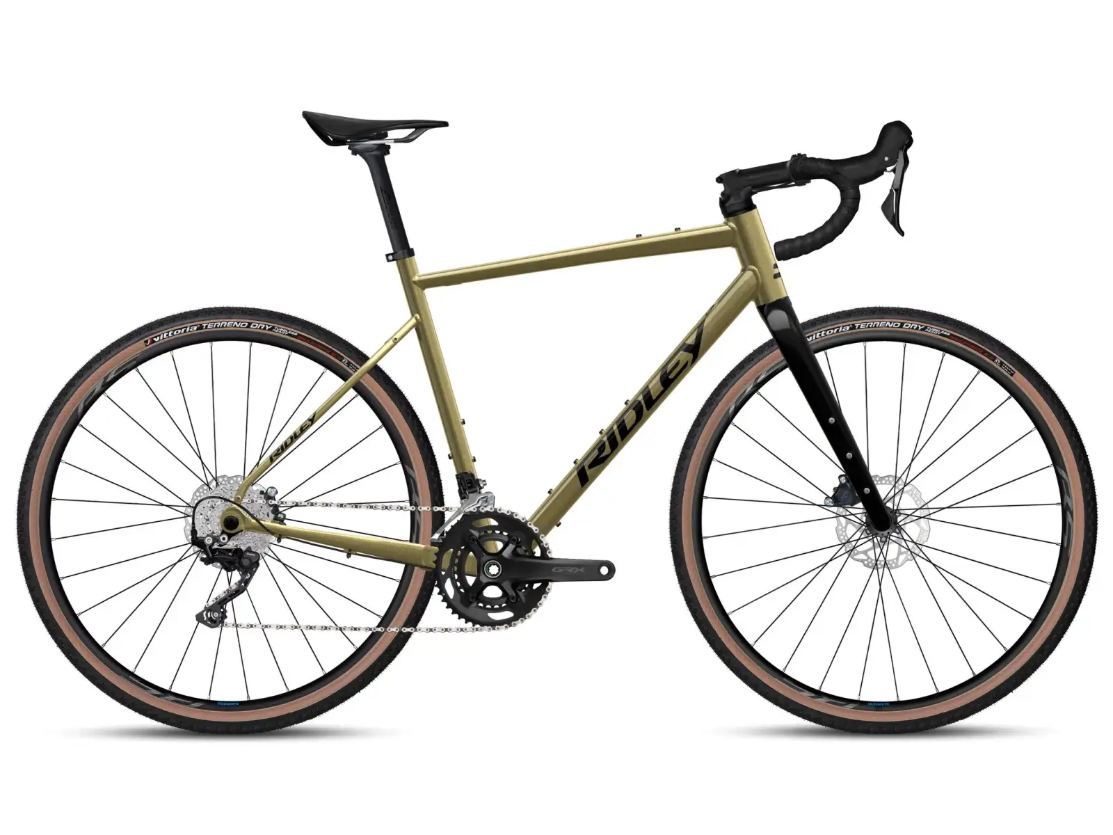 Ridley Kanzo Adventure Alu GRX400 rower gravel Bronze Green/Black