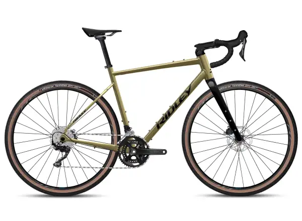 Ridley Kanzo Adventure Alu GRX400 rower gravel Bronze Green/Black
