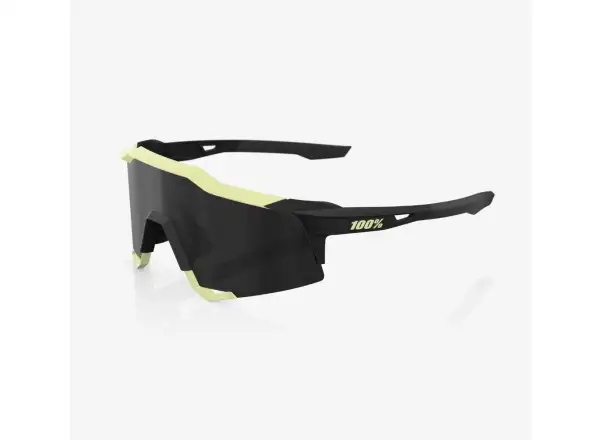 100% Speedcraft sportowe okulary Soft Tact Glow/Black Mirror