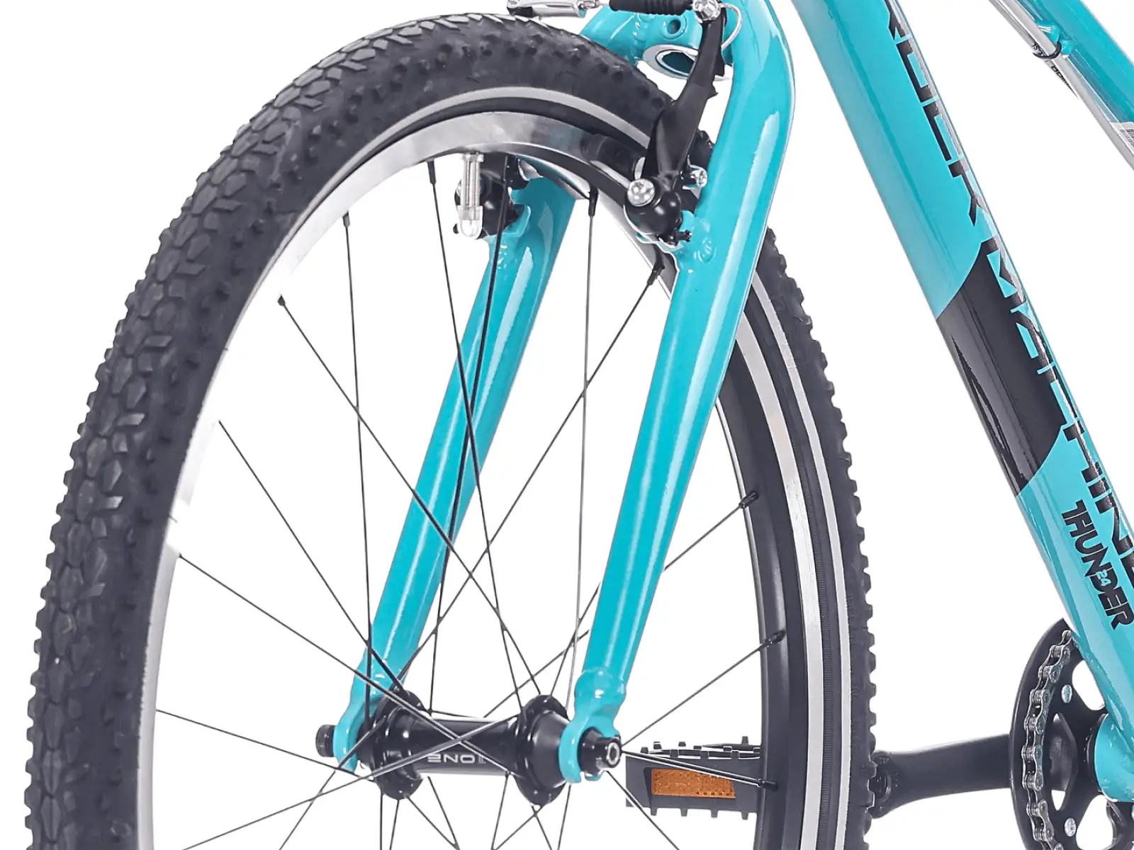 Rock Machine Thunder Jr. 24 VB rower dziecięcy Jade Blue