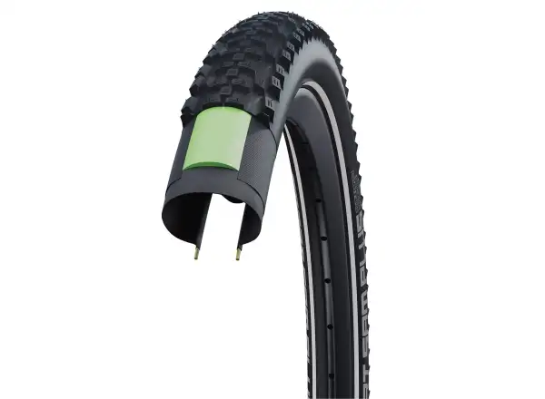 Schwalbe Smart Sam Plus Addix 29" MTB opona drut czarna/odblask
