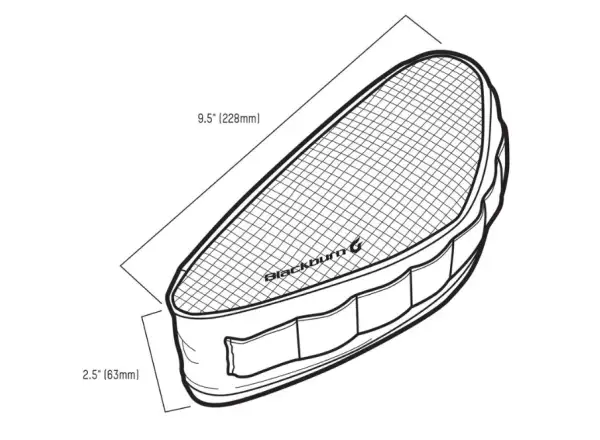 Blackburn Outpost Corner Bag torba do ramy