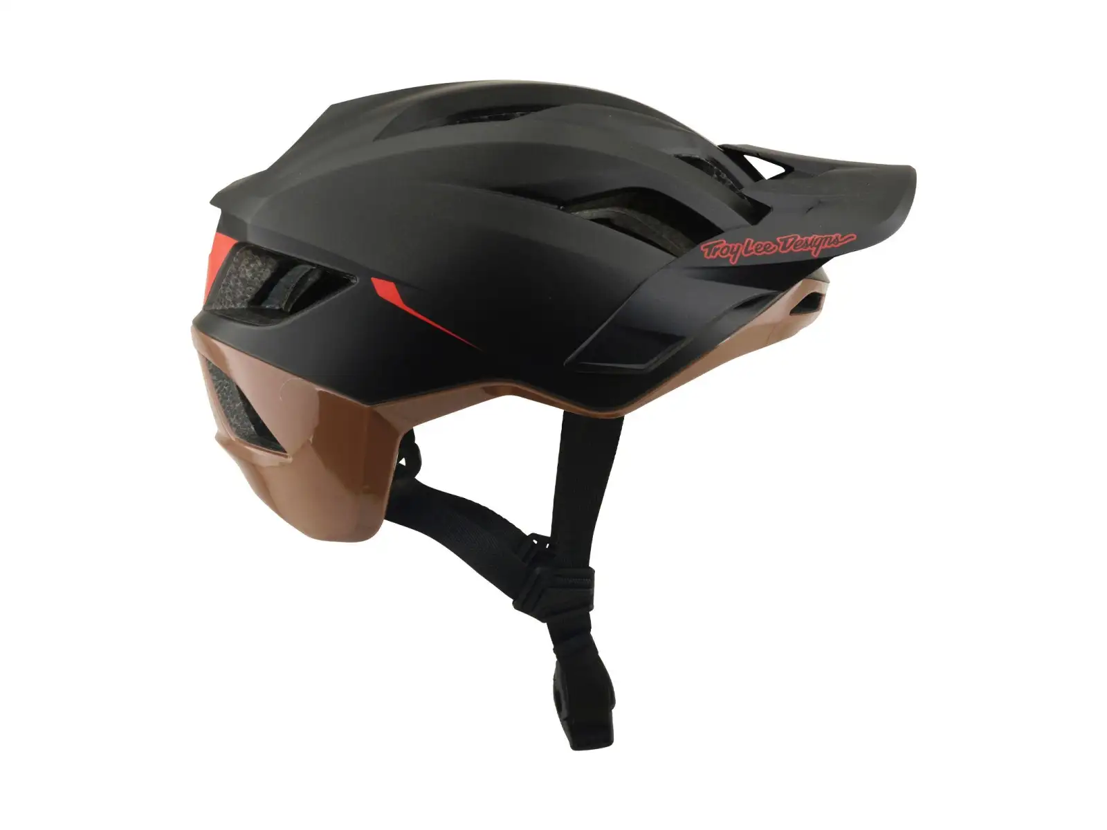 Troy Lee Designs Flowline SE MIPS kask Stacks Charcoal/Sienna