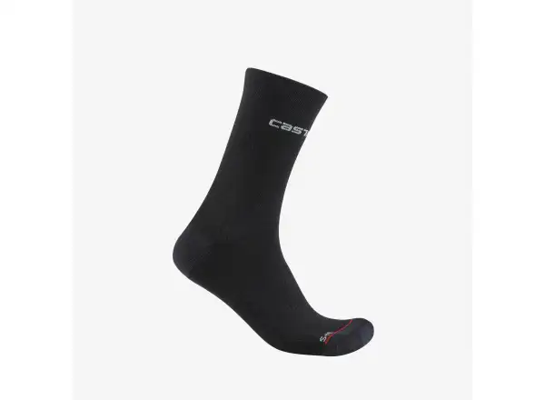 Castelli Diciotto Soft Merino damskie skarpetki Black