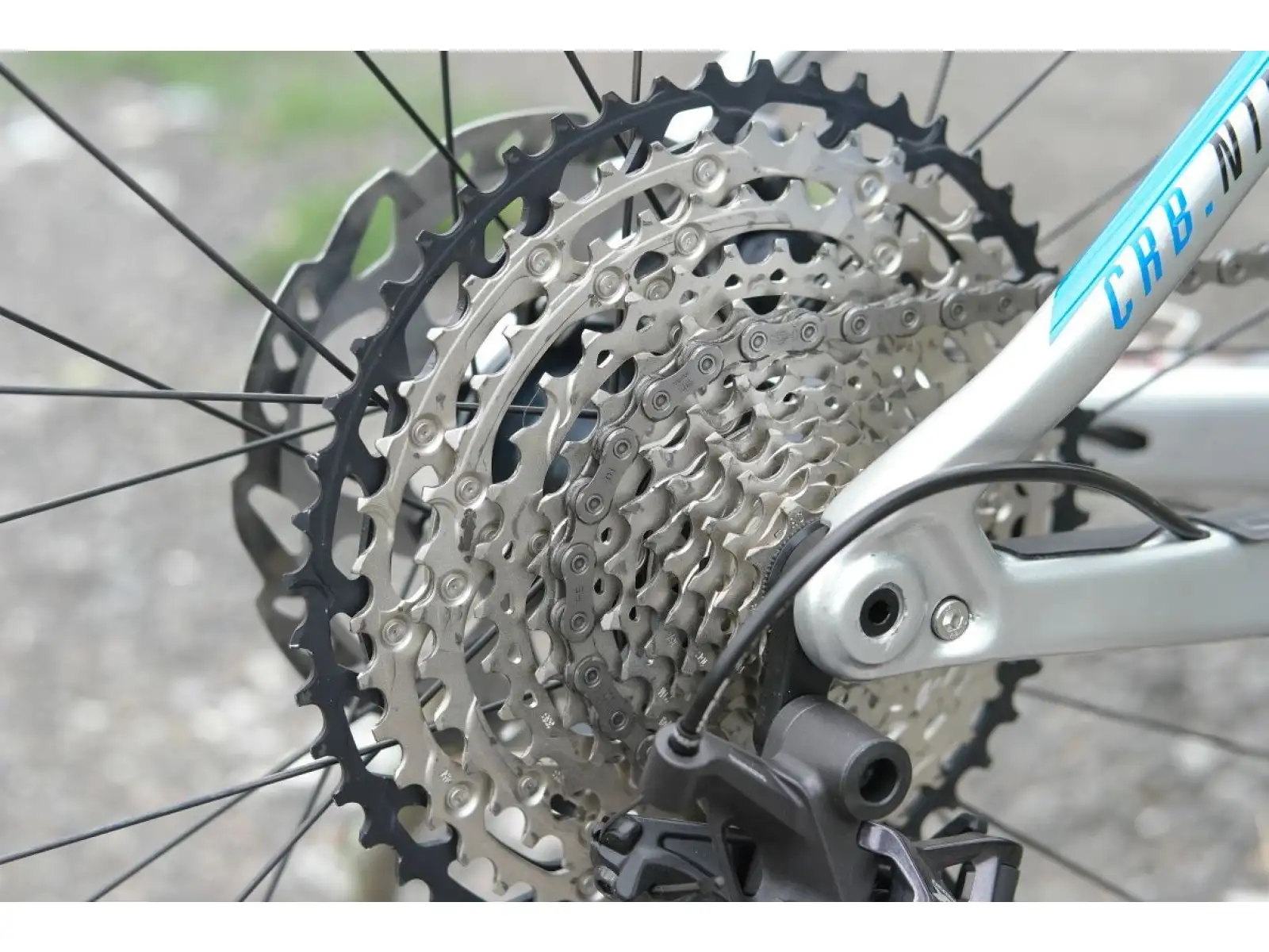 Rock Machine Blizz CRB 20 29 glossy srebrny/niebieski