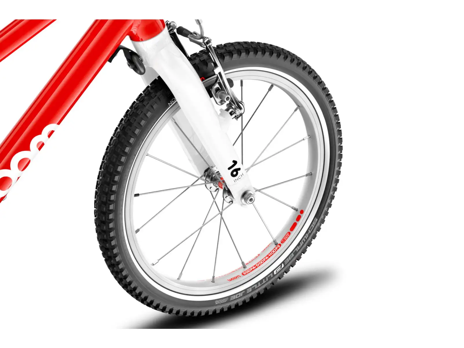 Woom 3 rower dziecięcy 16" Red