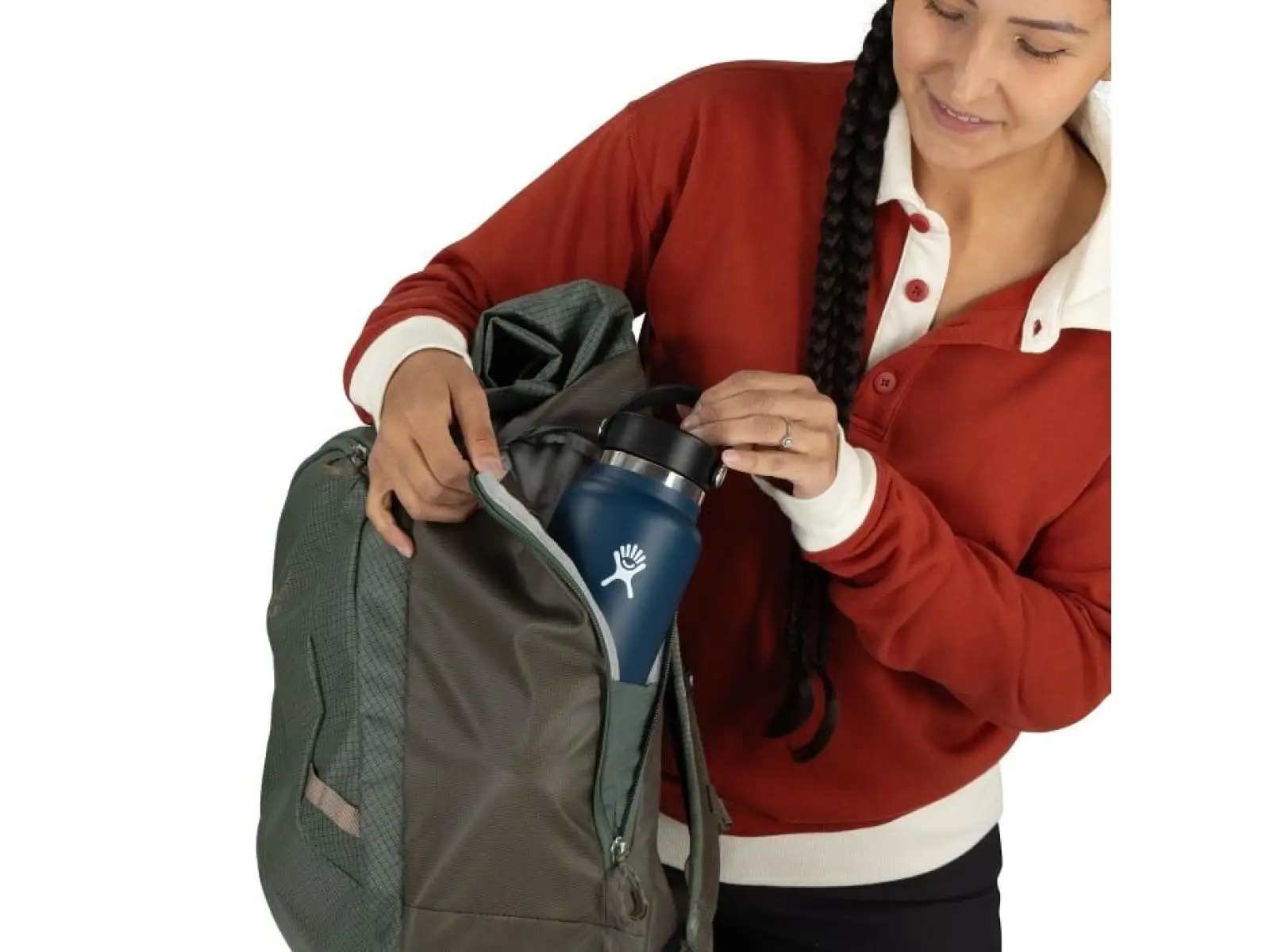Osprey Transporter Roll Top plecak Raven Black