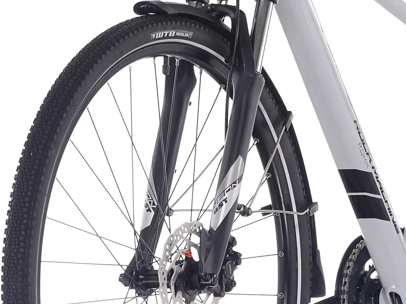 Rock Machine Rokk 40 rower trekkingowy Gloss Limerock Grey