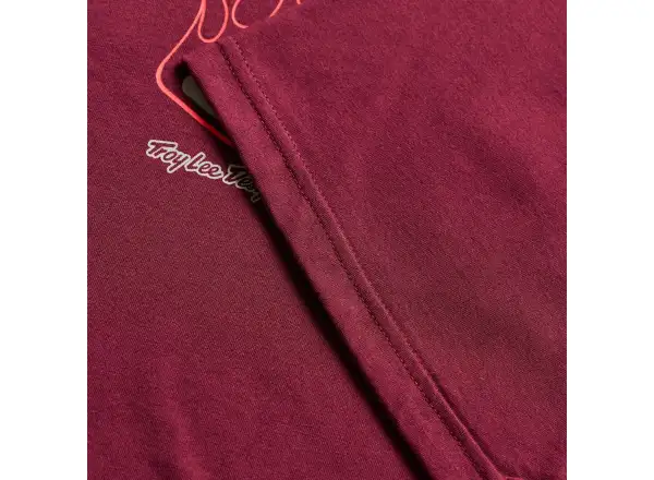 Troy Lee Designs Flame 2 męska koszulka krótki rękaw Sangria