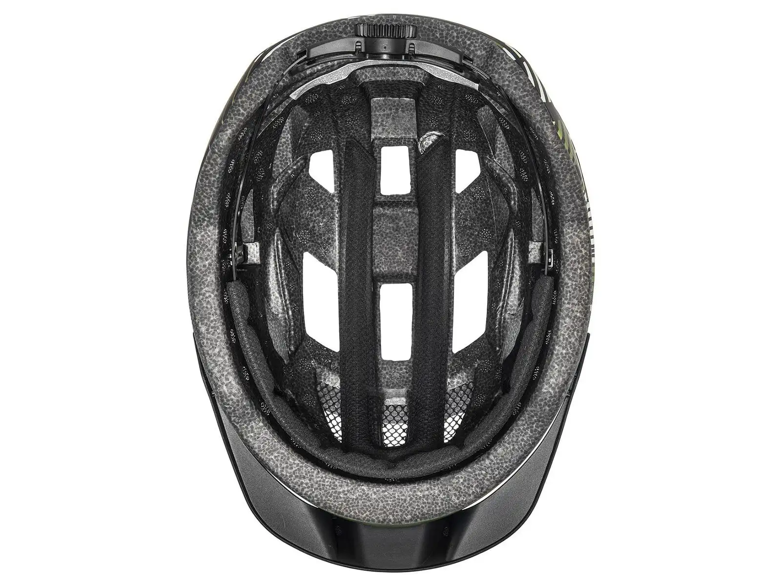 Uvex Air Wing 2 CC kask dziecięcy Dark Olive-Black Matt