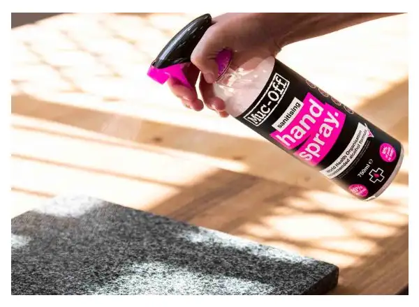 Muc Off Sanitising Hand Spray antybakteryjny spray do rąk 750 ml