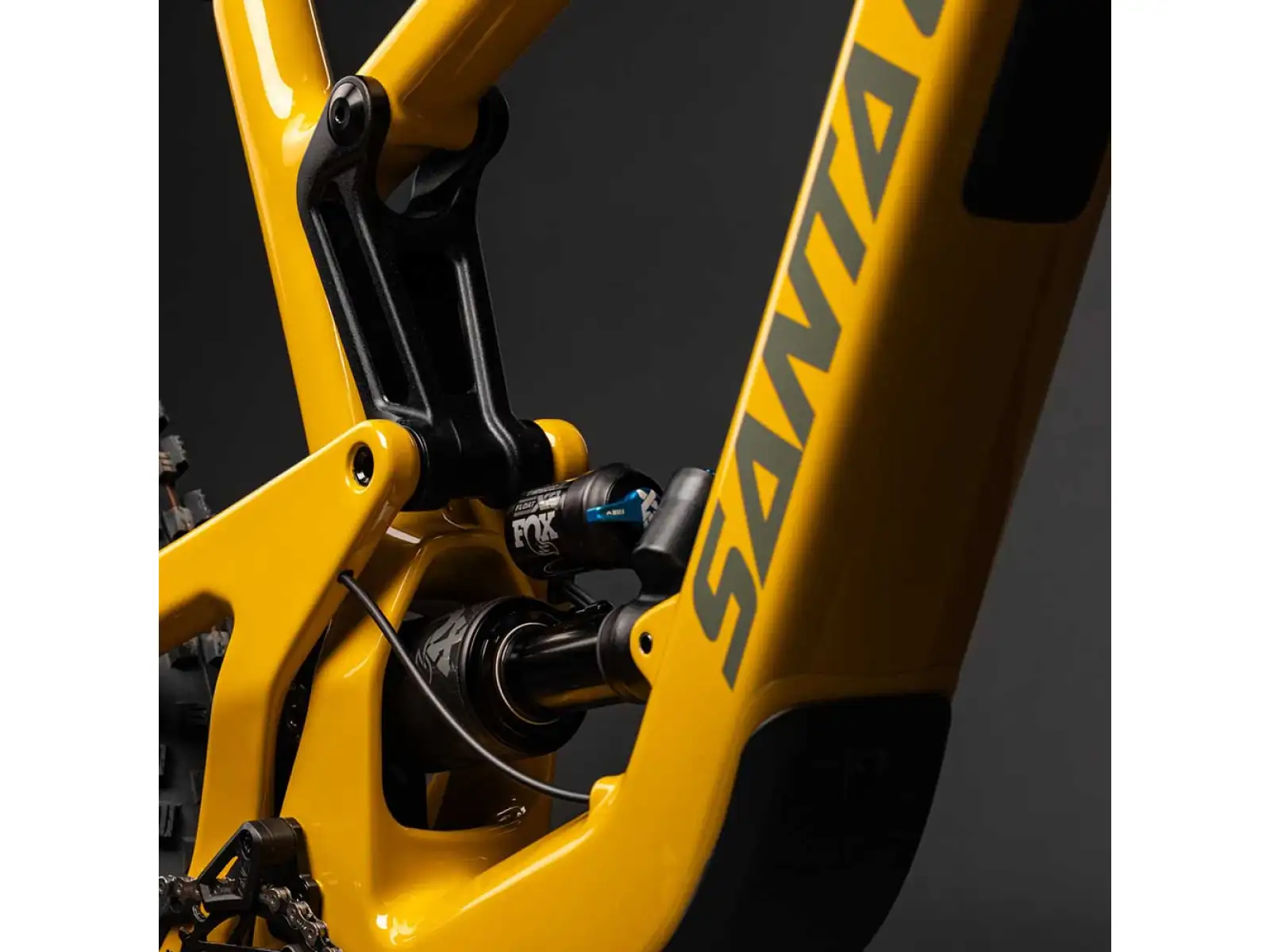 Santa Cruz Heckler SL 1 C R pełne zawieszenie rower elektryczny Gloss Mustard