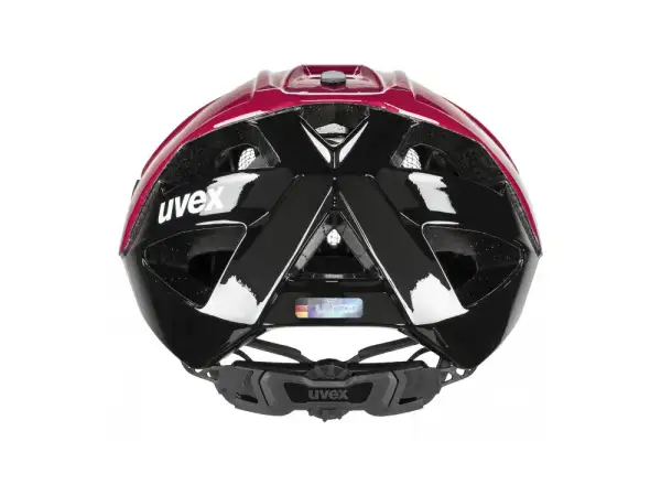 Uvex Quatro kask Ruby Red/Black