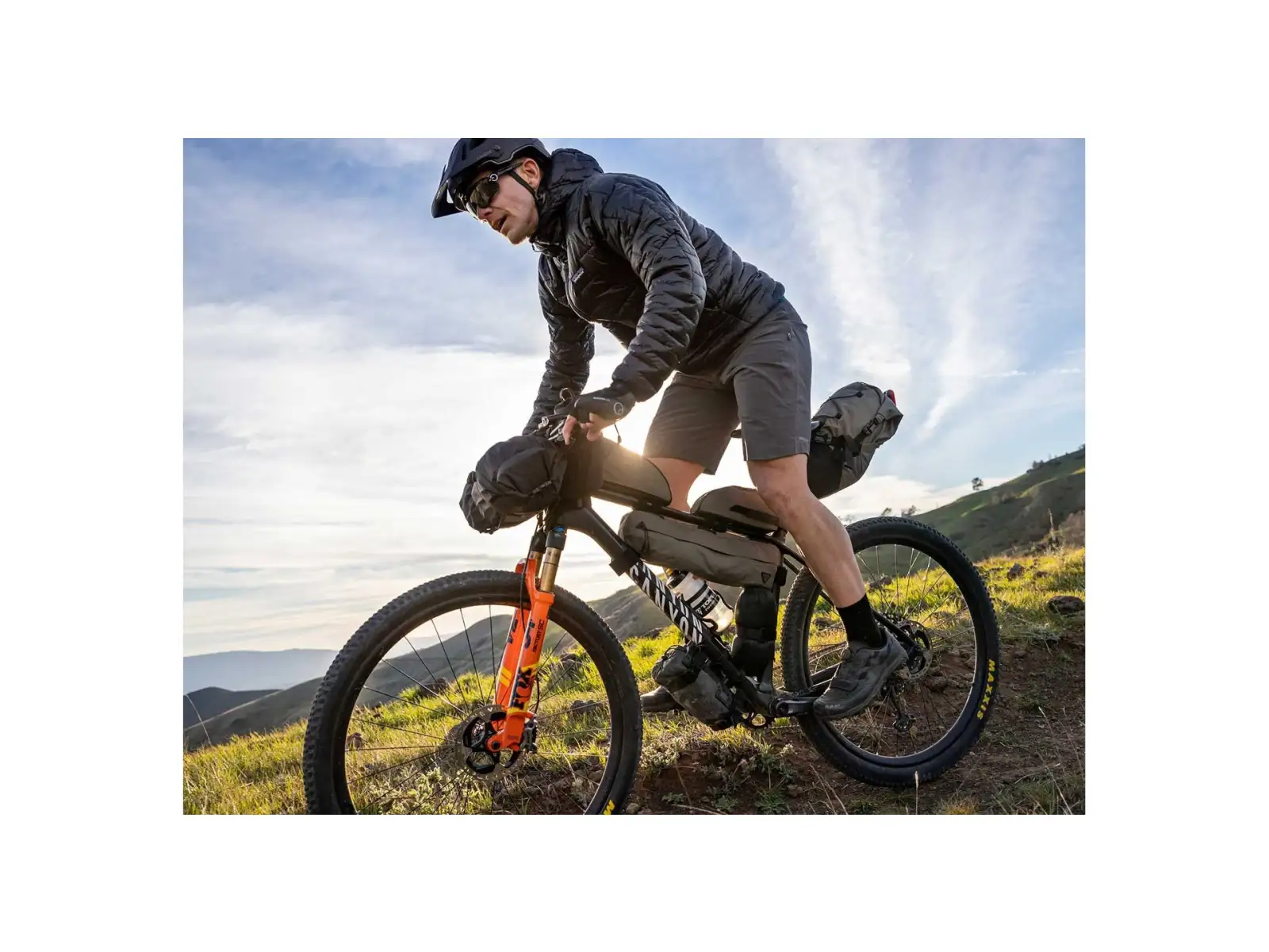 Topeak bikepacking Frontloader 8 l torba na kierownicę zielona