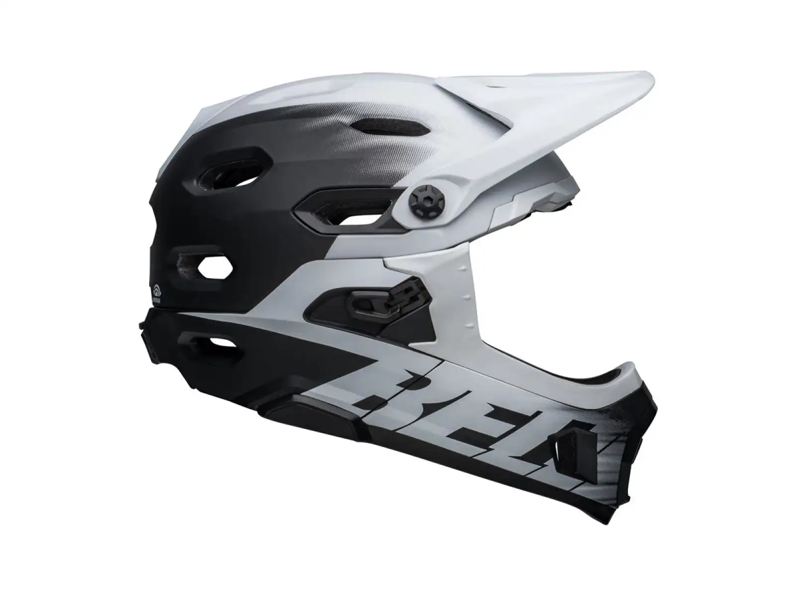 Bell Super DH Spherical kask Mat Black/White