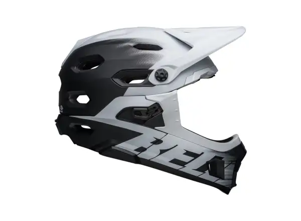 Bell Super DH Spherical kask Mat Black/White