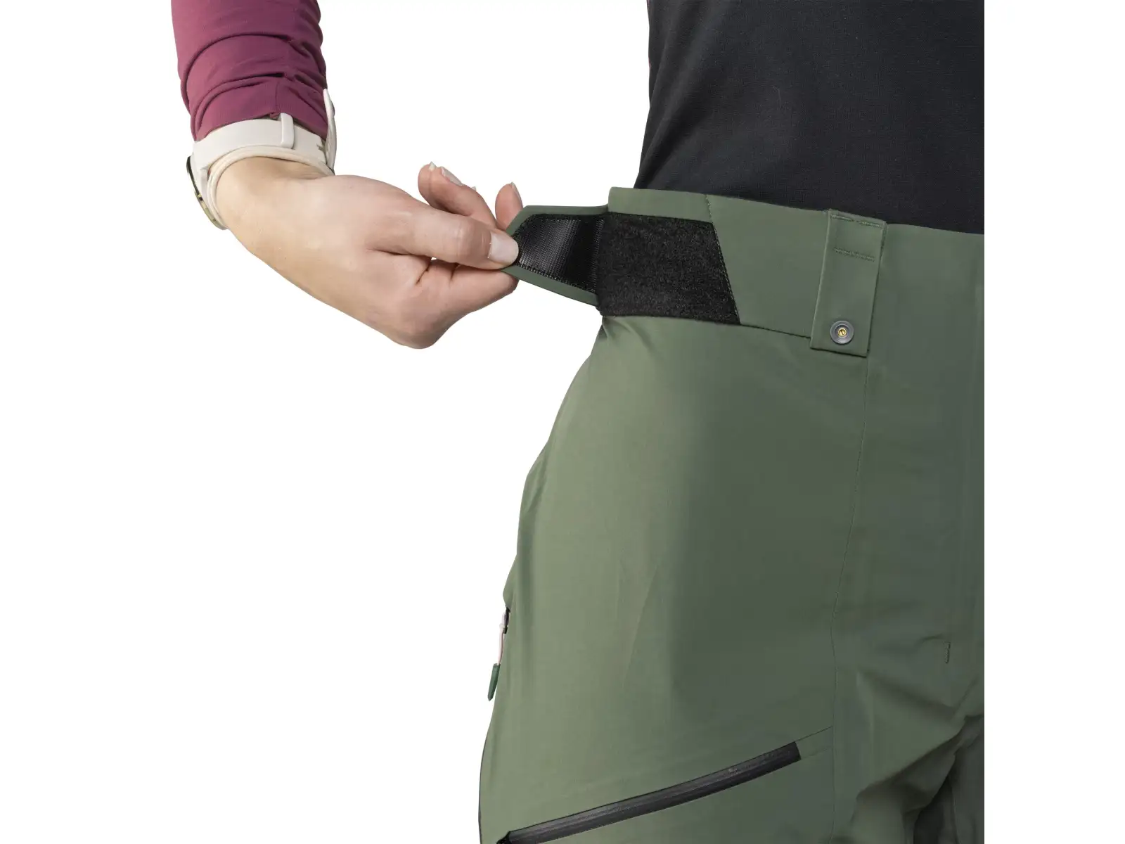 Dynafit Tigard 3L Stretch damskie spodnie Thyme