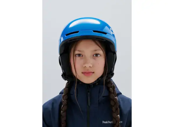 POC POCito Obex dziecięcy kask narciarski Fluorescent Blue