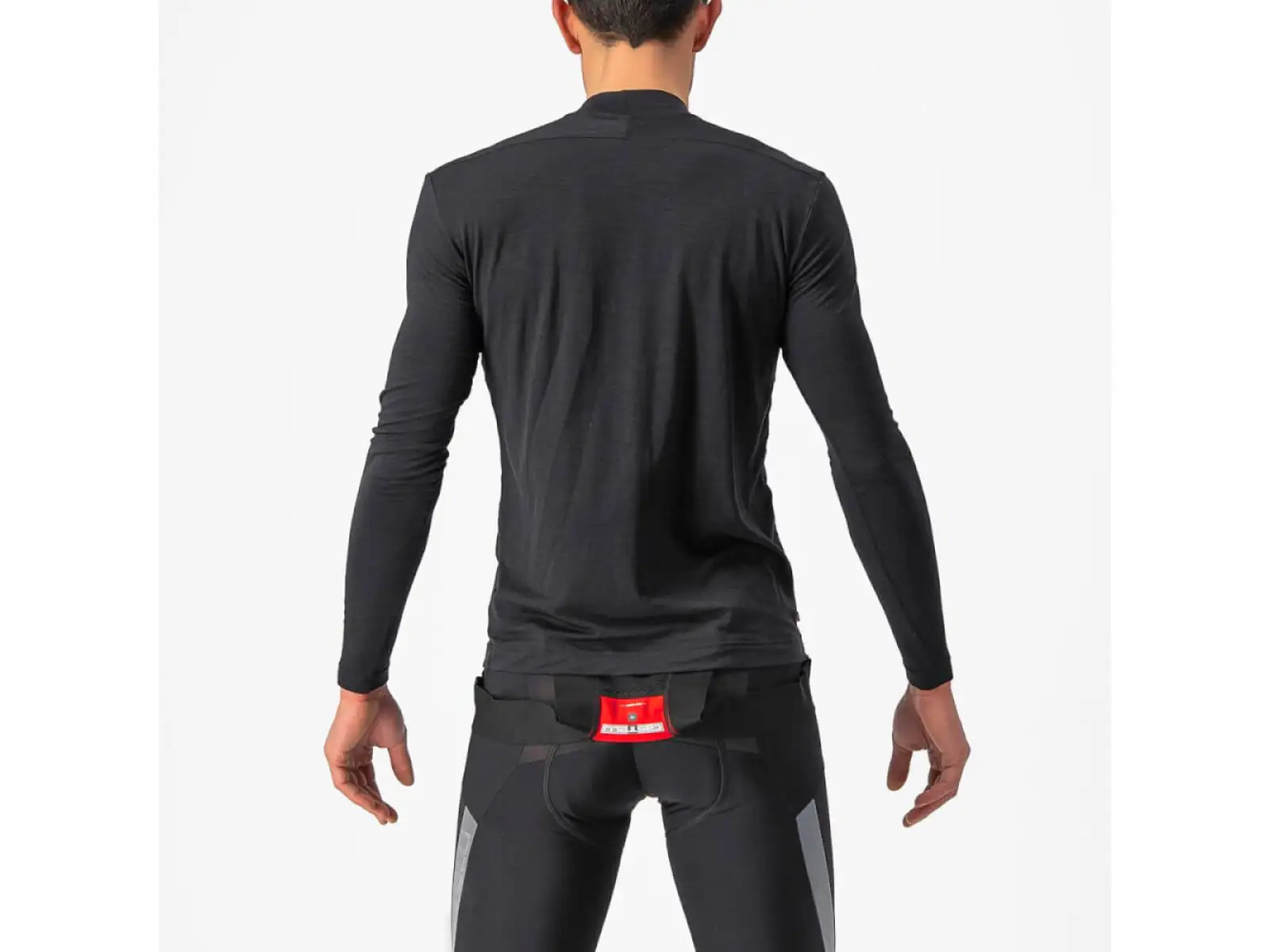 Castelli Bandito Wool Baselayer męska koszulka długi rękaw black